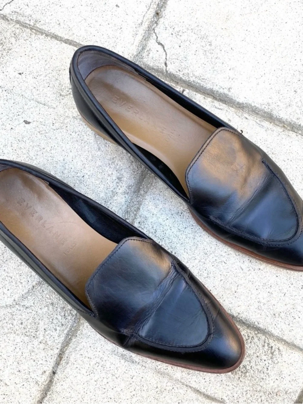 Everlane | The Modern Loafer - Black Leather